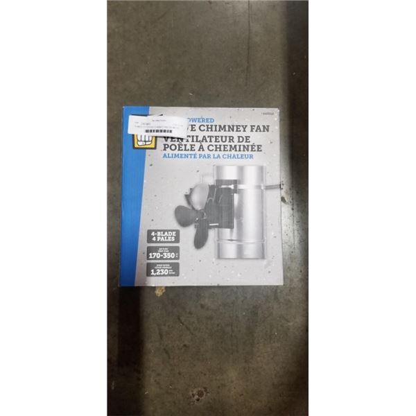 POWER FIST STOVE CHIMNEY FAN FOR WOOD STOVE