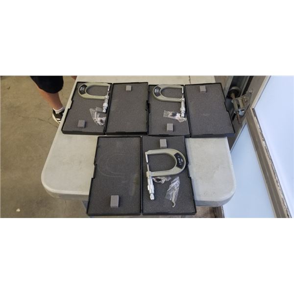 3 NEW RAM INDUSTRIAL DISC BREAK MICROMETERS