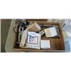 Image 2 : 2 TRAYS OF BATHROOM FAUCET PIECES AND ACCESSORIES