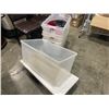 Image 4 : ASSORTED STORTAGE CONTAINERS