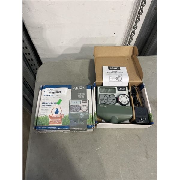 2 ORBIT SPRINKLER TIMERS