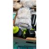Image 3 : BOX OF WORK GLOVES WATER BOTTLE AND MORE