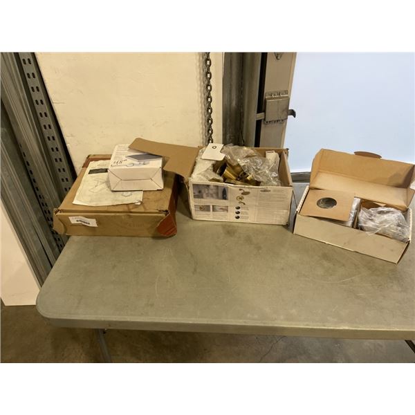 LOT OF VARIOUS BATHROOM FAUCETS - COULD BE MISSING HARDWARE