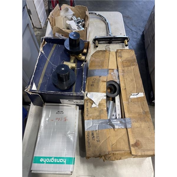 LOT OF VARIOUS BATHROOM FAUCETS - COULD BE MISSING HARDWARE