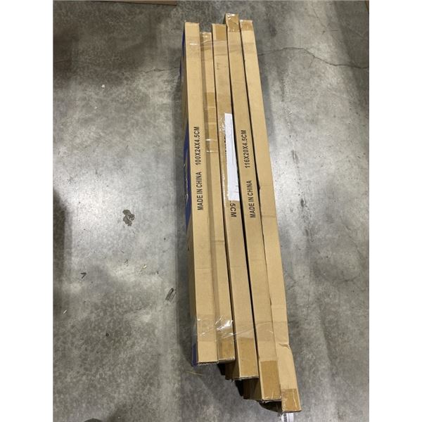 5 NEW ASSORTED VEHICLE WINDOW VISOR SETS