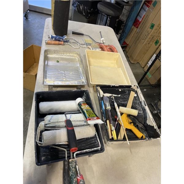 ASSORTED PAINTING SUPPLY