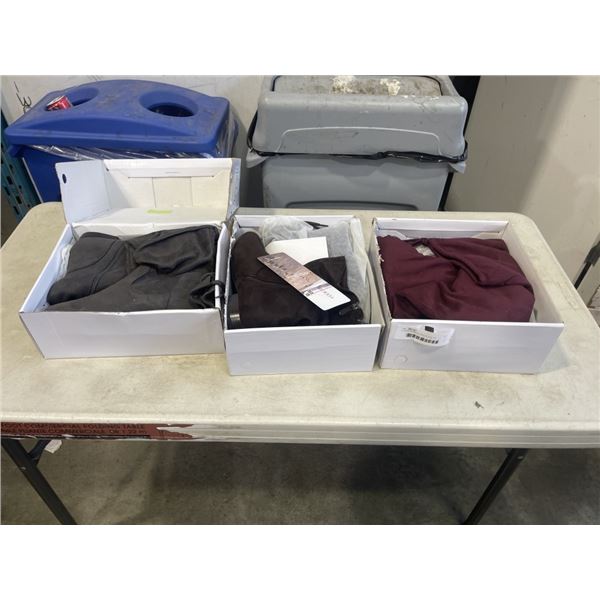 3 PAIRS WOMENS BOOTS SIZE 9.5