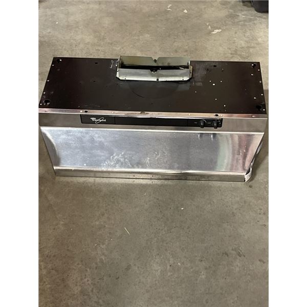 WHIRLPOOL STAINLESS RANGE HOOD