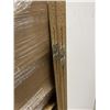 Image 4 : 8 NEW WHITE MELAMINE SHELVES, 13 INCH X 54 INCH