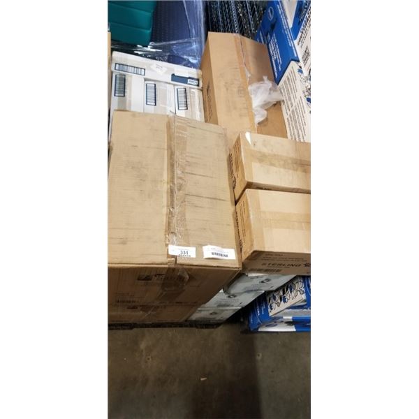 ASSORTED BULK JANITORIAL AND FOOD SUPLY ITEMS