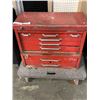 Image 1 : 2PC RED TOOL CHEST WITH ASSORTED TOOL CONTENTS