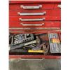 Image 3 : 2PC RED TOOL CHEST WITH ASSORTED TOOL CONTENTS