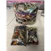Image 1 : 3 BAGS OF MISC JEWELRY, BEADS, PARTS AND SOME WATCHES
