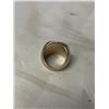 Image 2 : GOLD PLATED MENS SIGNET RING, SIZE 7