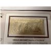 Image 5 : 2 - GOLD BANK NOTES, WORLDS FIRST 23 KARAT GOLD BANK NITES W/ BINDER AND BOX