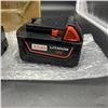 Image 3 : 2 NEW 18V 8000MAH LITHIUM-ION BATTERY COMPATIBLE WITH MILWAUKEE 18V CORDLESS TOOLS