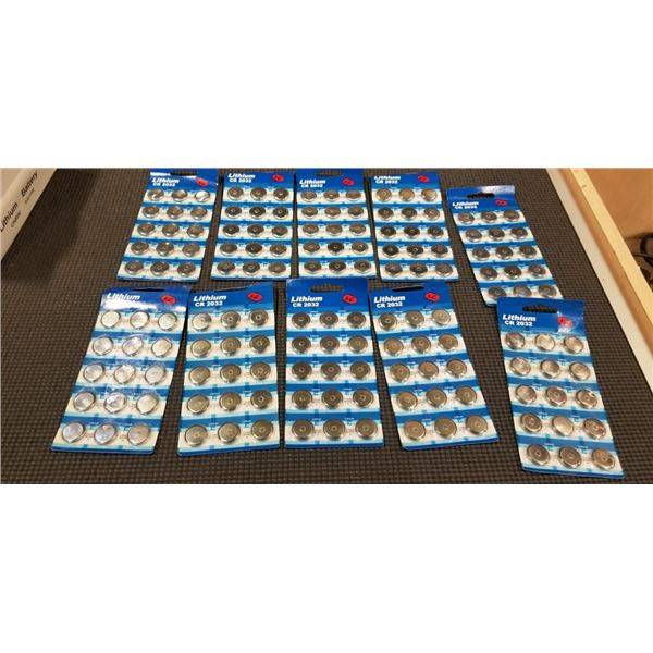 150 NEW CR2032 WATCH BATTERIES