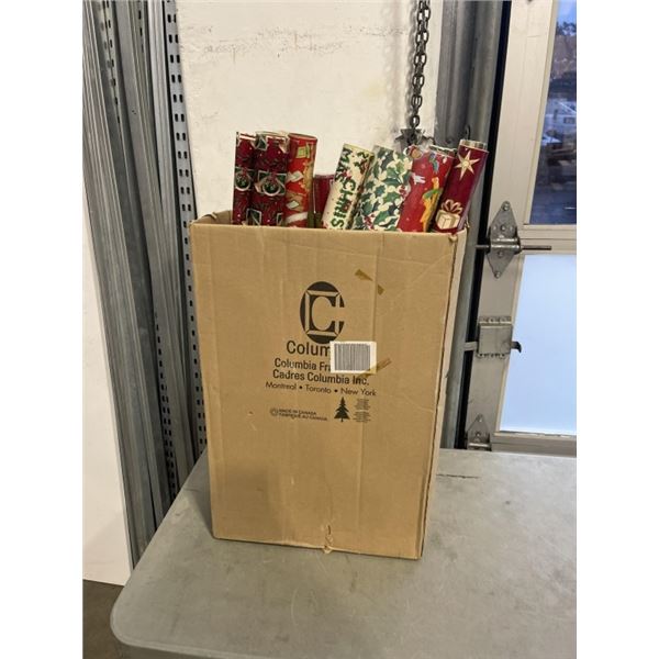 BOX OF CHRISTMAS WRAPPING PAPER