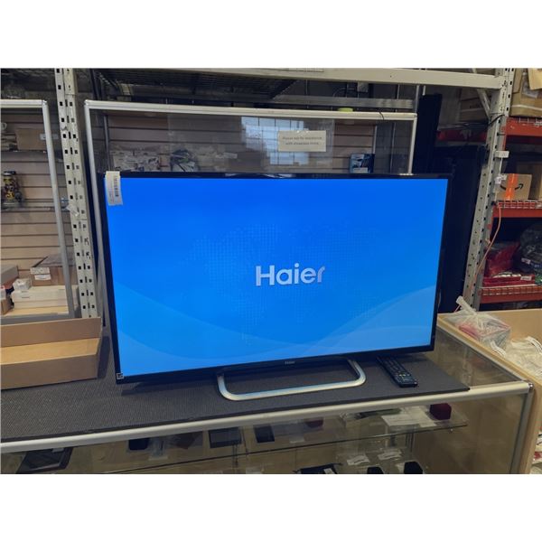 HAIER 40 INCH TV, WORKING