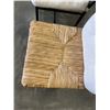 Image 4 : 6 WICKER SEAT DINING CHAIRS