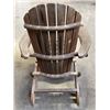 Image 2 : FOLDING WOOD ADIRONDAK CHAIR