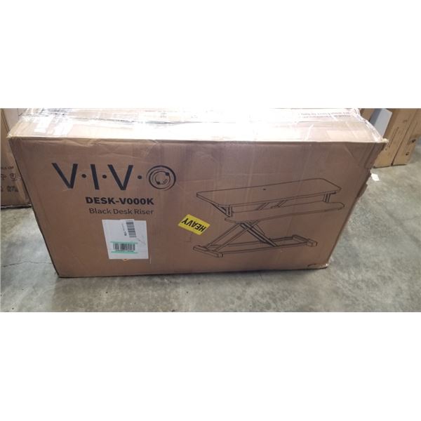 VIVO BLACK DESK RISER
