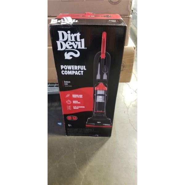 NEW DIRT DVIL ENDURA LITE COMPACT UPRIGHT VACUUM