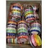 Image 3 : LARGE LOT OF NEW MULTI COLOR ROLLS OF RIBBON FOR GIFT AND DECOR