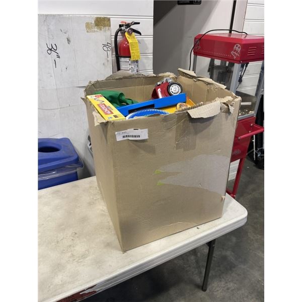 BOX OF KIDS TOYS