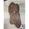 Image 4 : INLAID WOOD GIRAFFE HANGING