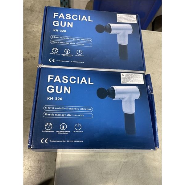 2 NEW MASSAGE GUNS