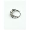 Image 3 : 10KT WHITE GOLD NATURAL DIAMONDS (0.35CT) RING, SIZE 7.25, W/A $2145.00.