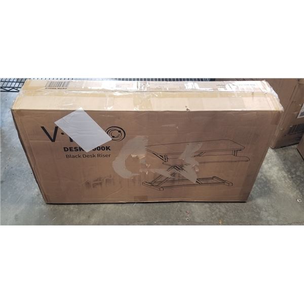 VIVO BLACK DESK RISER