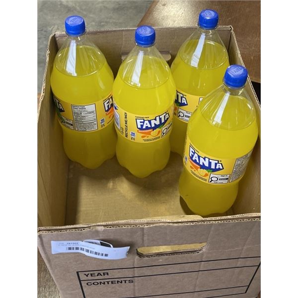 4 NEW 2L JUGS FANTA POP