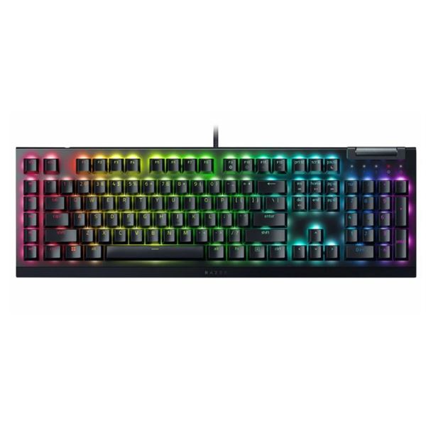 RAZER BLACKWIDOW V4 MECHANICAL KEYBOARD - TESTED WORKING, RETAIL $217