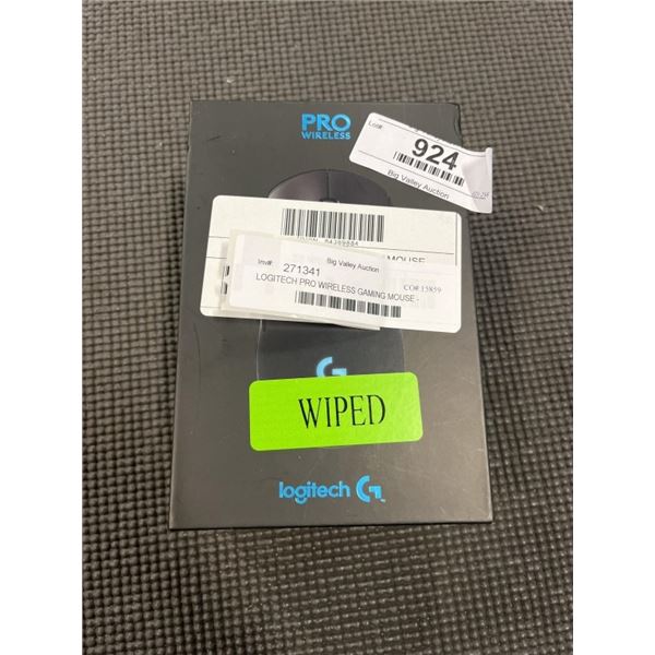 LOGITECH PRO WIRELESS GAMING MOUSE - TESTED WORKING, RETAIL $149