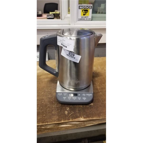 AS NEW NINJA PRECISION ELECTRIC KETTLE - TESTED WORKING, RETAIL $99
