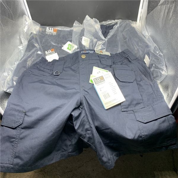 FIVE NEW 5.11 PLUS TACTILE PRO SHORTS  RETAIL $300 WOMEN'S SIZE 4, 8 (2), 12, 18