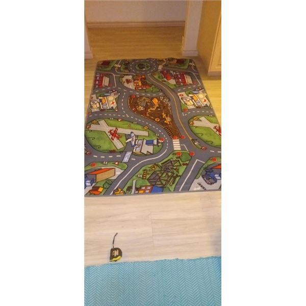 KIDS CAR AREA CARPET 6'6" x 4'