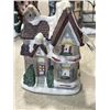 Image 2 : 3 CHRISTMAS VILLAGES - SKATING RINK, GINGER BREAD FACTORY, AND HOUSE