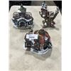 Image 1 : 3 CHRISTMAS VILLAGES - 2 HOUSES AND TREE HOUSE