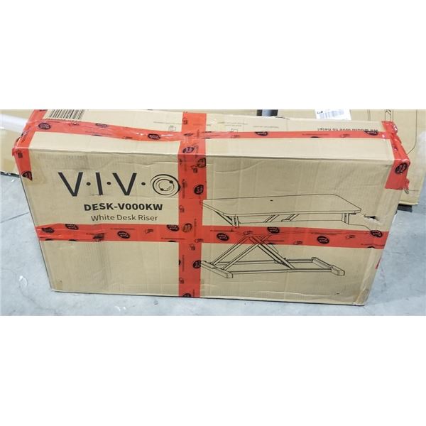 VIVO WHITE DESK RISER