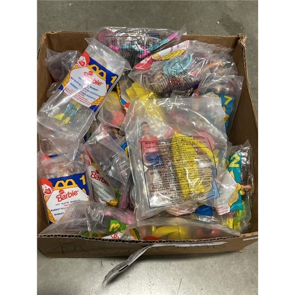 FOUR SETS OF SEALED 1994 BARBIE MCDONALD'S TOYS NUMBER 1 THROUGH 8