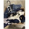 Image 1 : BOX OF VARIOUS NAME BRAND CLOTHING NAUTICA, OLD NAVY, LEE AND MORE