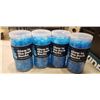 Image 1 : 4 NEW TUBS OF BLUE GLOW IN THE DARK ROCKS
