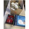 Image 1 : LOT OF NEW KITCHEN PLATES AND CUTLERY SET