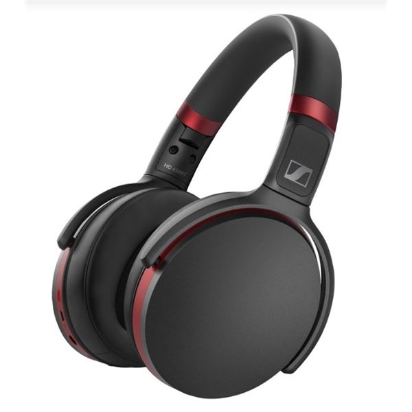 SENNHEISER HD 458BT OVER EAR NOISE CANCELLING BLUETOOTH HEADPHONES - TESTED WORKING, RETAIL $229