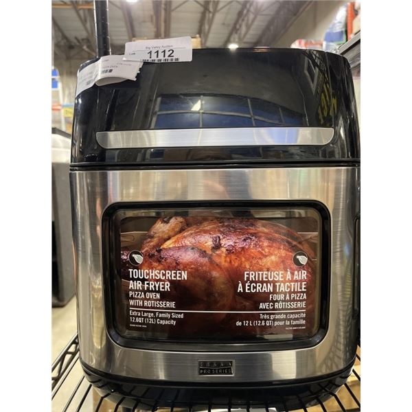 AS NEW BELLAPRO 12.6QT AIR FRYER PIZZA OVEN - TESTED WORKING, RETAIL $299