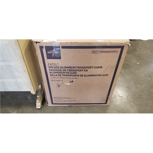 EXCEL DELUXE ALUMINUM TRANSPORT CHAIR - $269