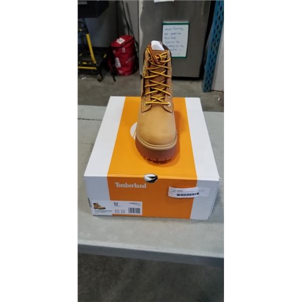 NEW TIMBERLAND HERITAGE PLATFOR 6 IN WATERPROOF BOOT WHEAT NUBUCK SIZE WOMENS 6.5